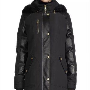 NICOLE BENISTI Chelsea Shearling Hood Parka